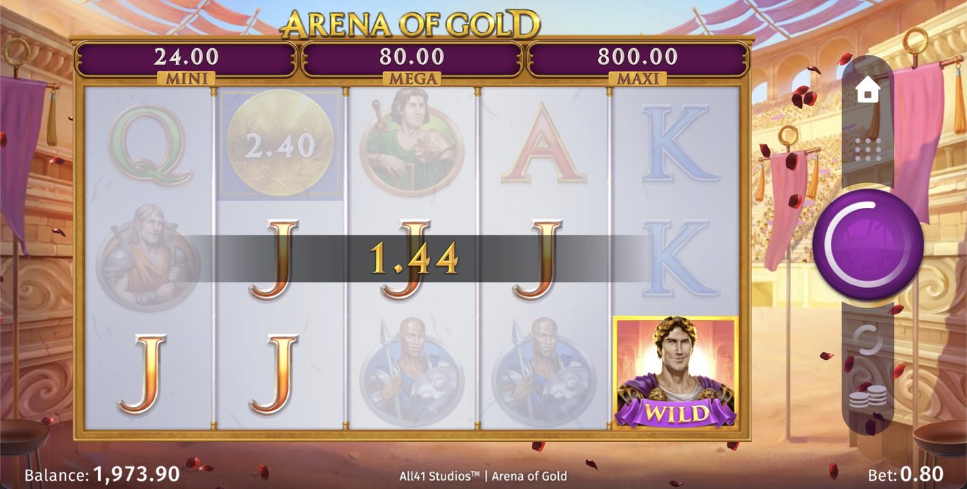 Arena of Gold: image of winning