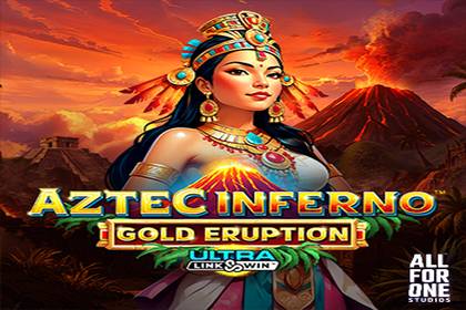Aztec Inferno: Gold Eruption Online Slot Logo