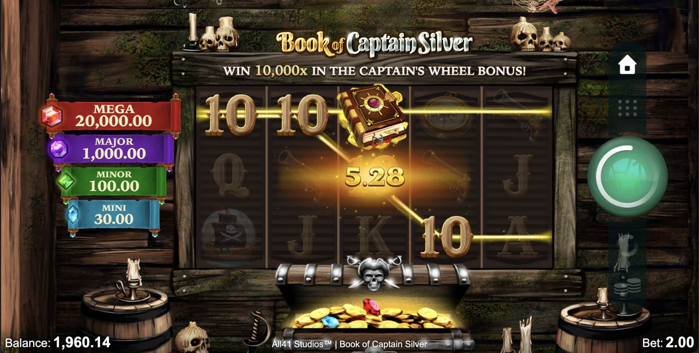 Book of Captain Silver: image of winning