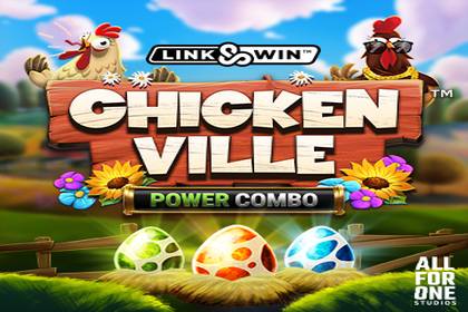 Chickenville Power Combo Online Slot Logo