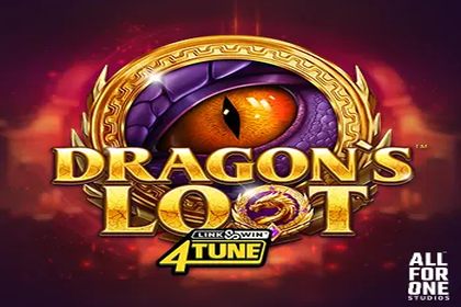 Dragon's Loot Link&Win 4Tune Online Slot Logo