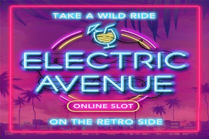 Electric Avenue Online Slot Logo
