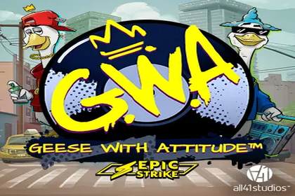 Geese With Attitude Online Slot Logo