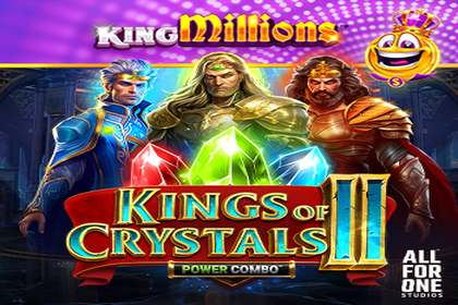 Kings of Crystals 2: King Millions Online Slot Logo
