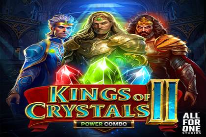 Kings of Crystals II Power Combo Online Slot Logo