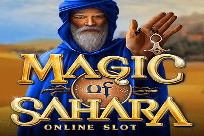 Magic of Sahara Online Slot Logo