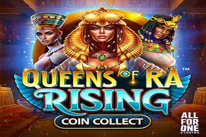 Queens of Ra Rising: Coin Collect Online Slot Logo