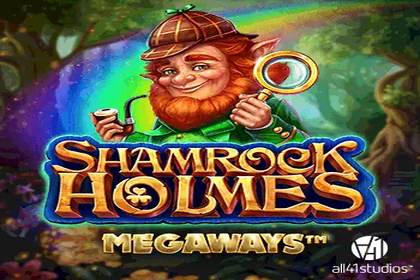 Shamrock Holmes Megaways Online Slot Logo
