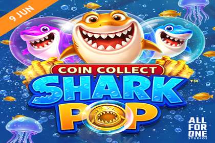 Shark Pop: Coin Collect Online Slot Logo
