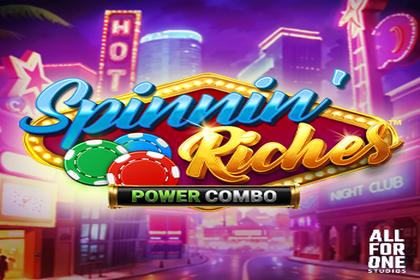 Spinnin' Riches Power Combo Online Slot Logo