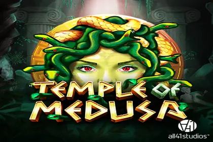 Temple of Medusa Online Slot Logo