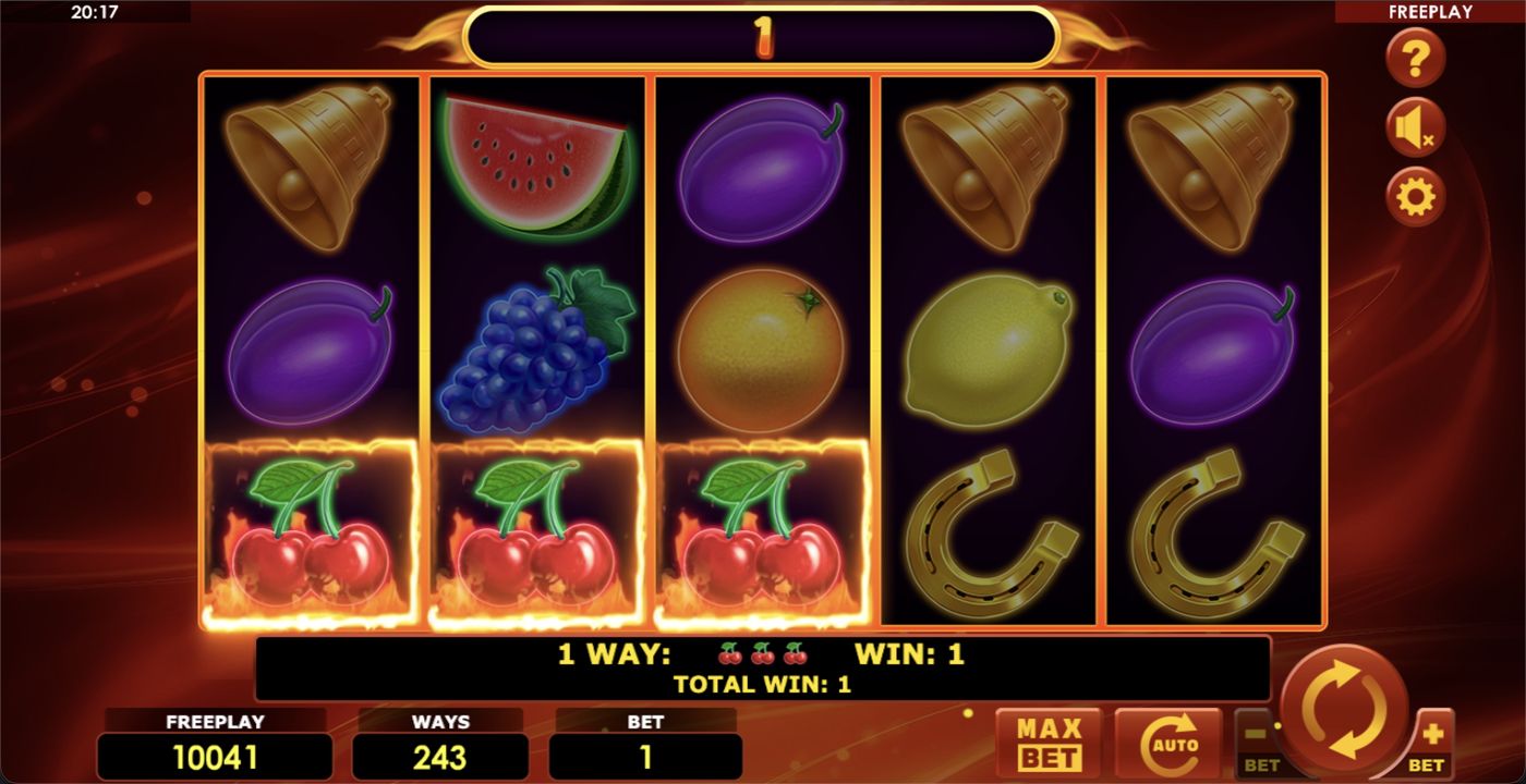 All Ways Hot Fruits: image of winning