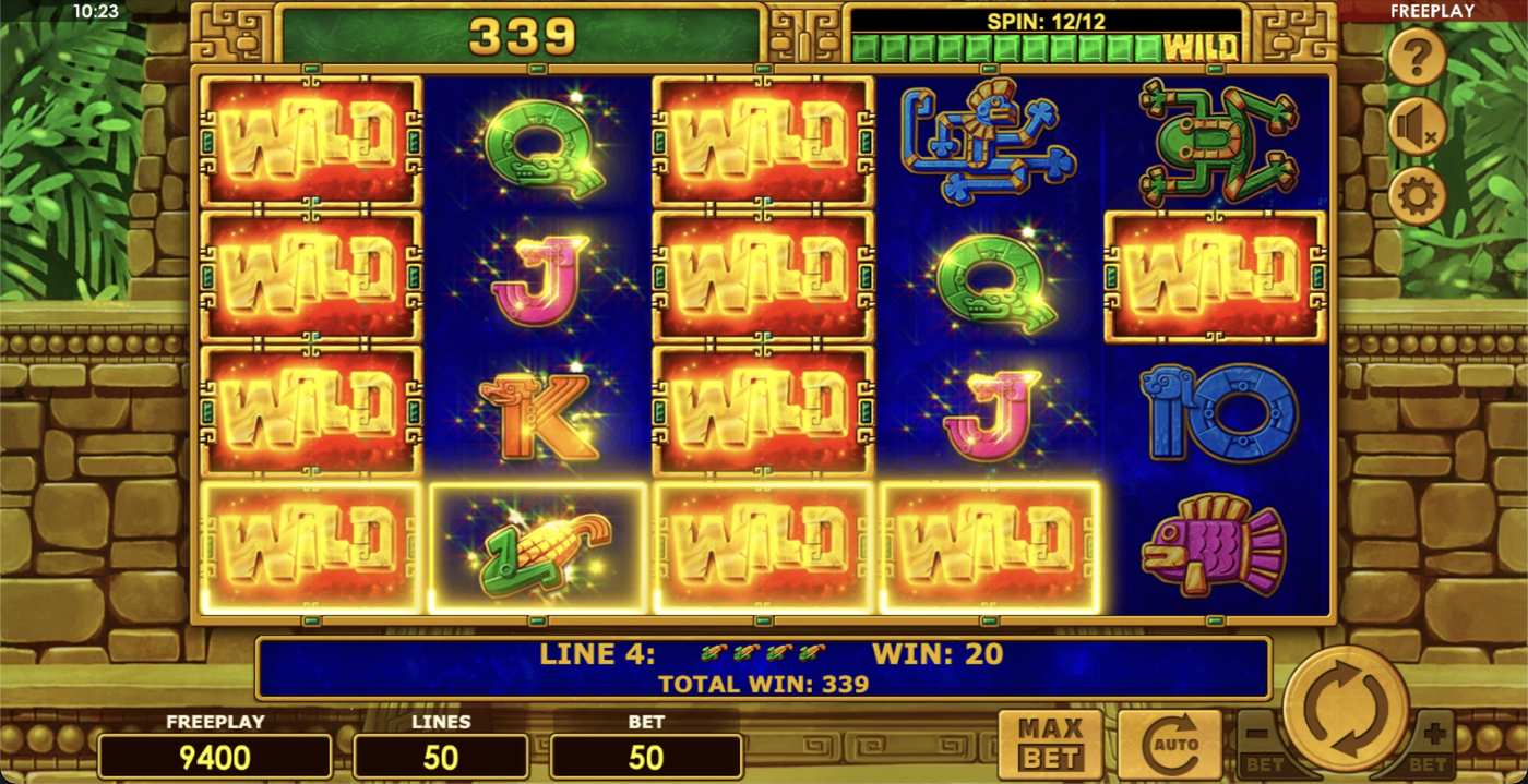 Aztec Emerald: image of winning