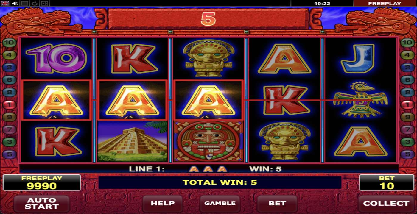 Aztec Secret: image of winning