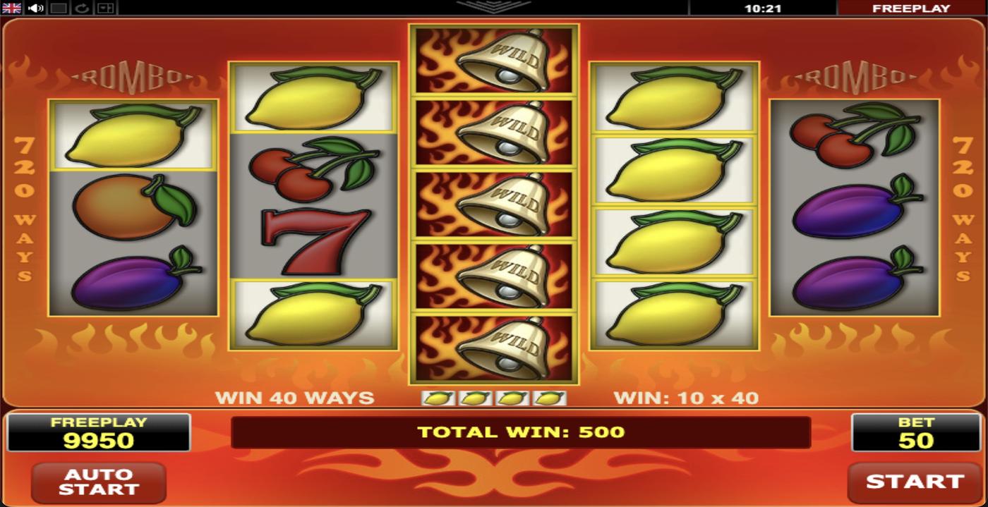 Bells on Fire Rombo: image of winning