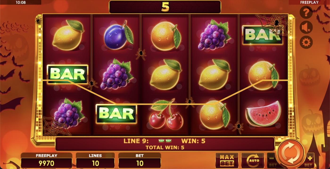 Book of Fruits Halloween: image of winning