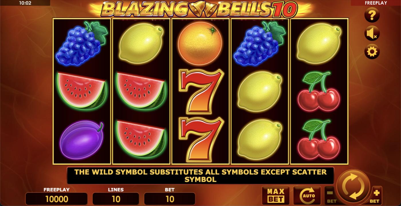 Burning Bells 10: image of main menu