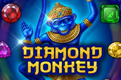 Diamond Monkey Online Slot Logo