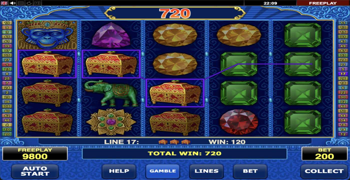 Diamond Monkey: image of winning