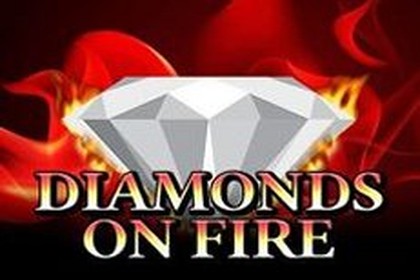 Diamonds on Fire Online Slot Logo