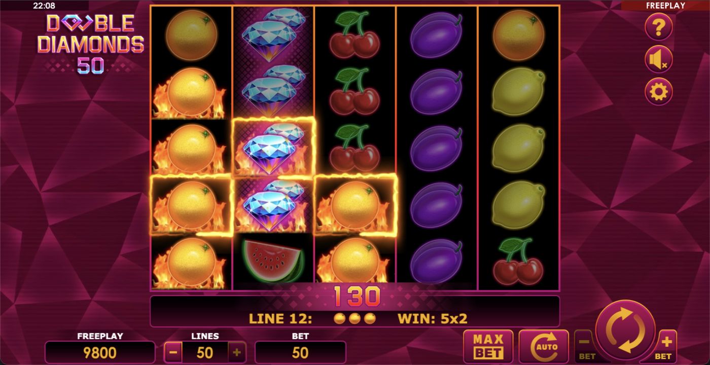 Double Diamonds 50: image of winning