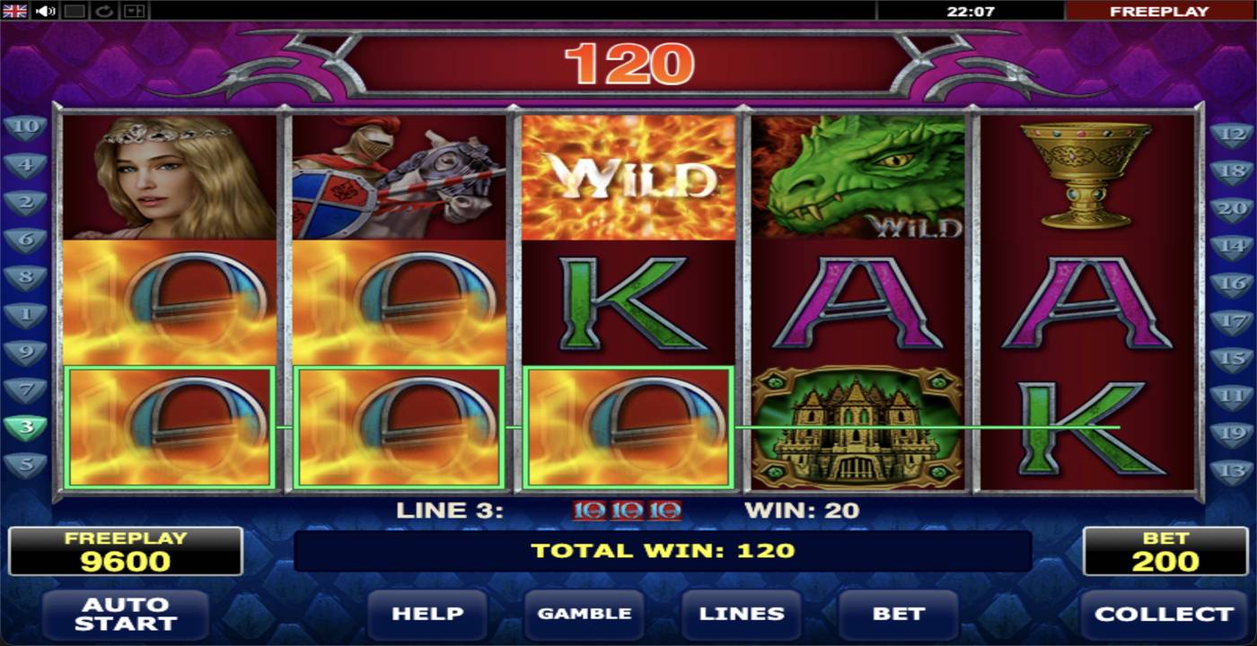 Dragons Kingdom: image of winning