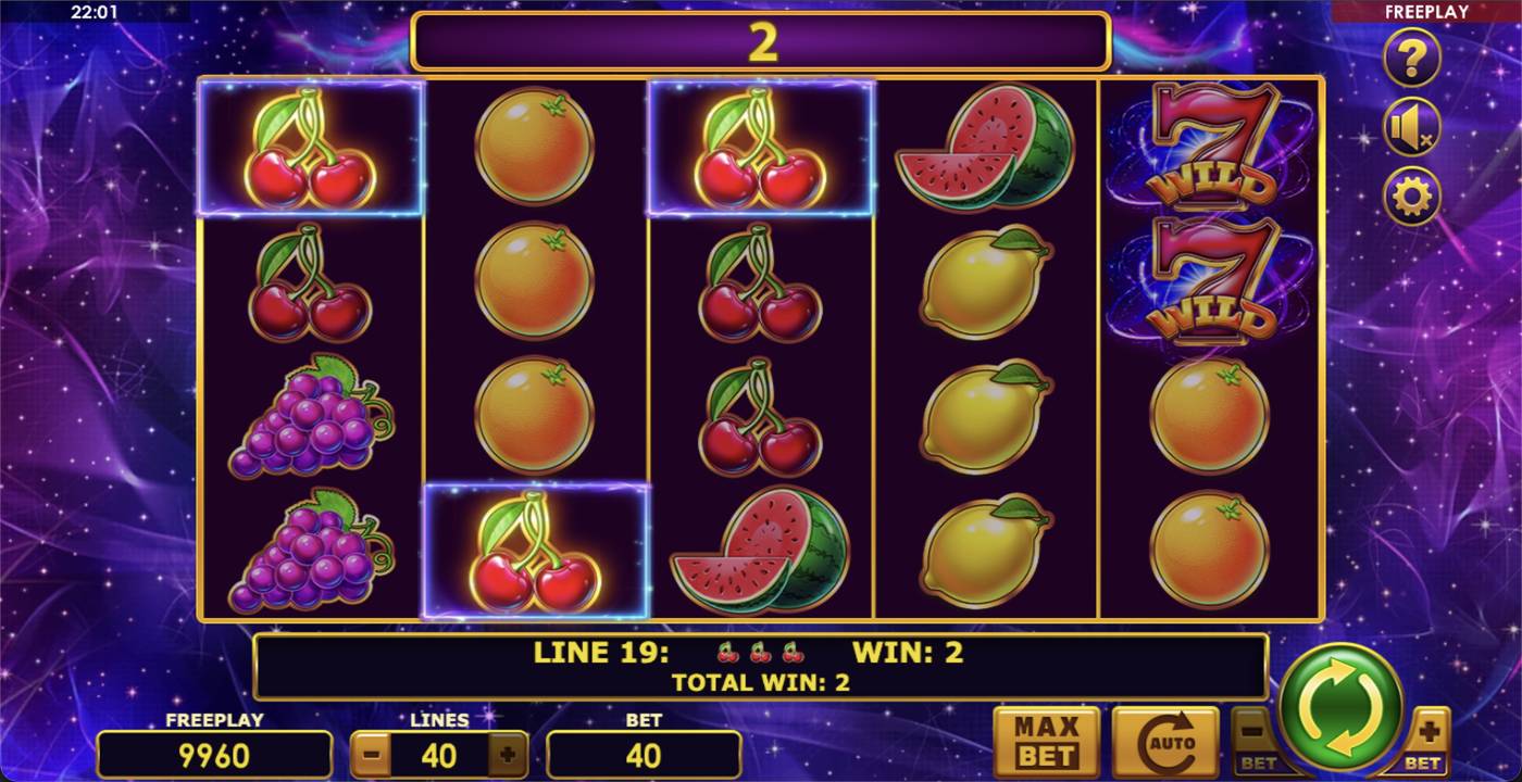 Fiery Fruits: image of winning