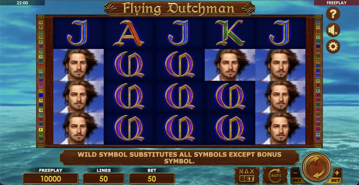 Flying Dutchman: image of main menu