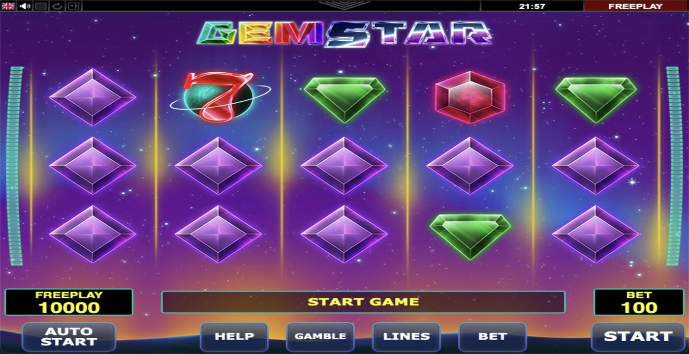Gem Star: image of main menu