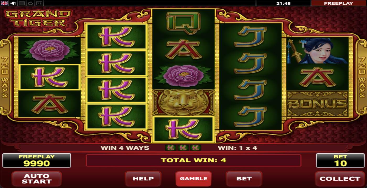 Grand Tiger: image of winning