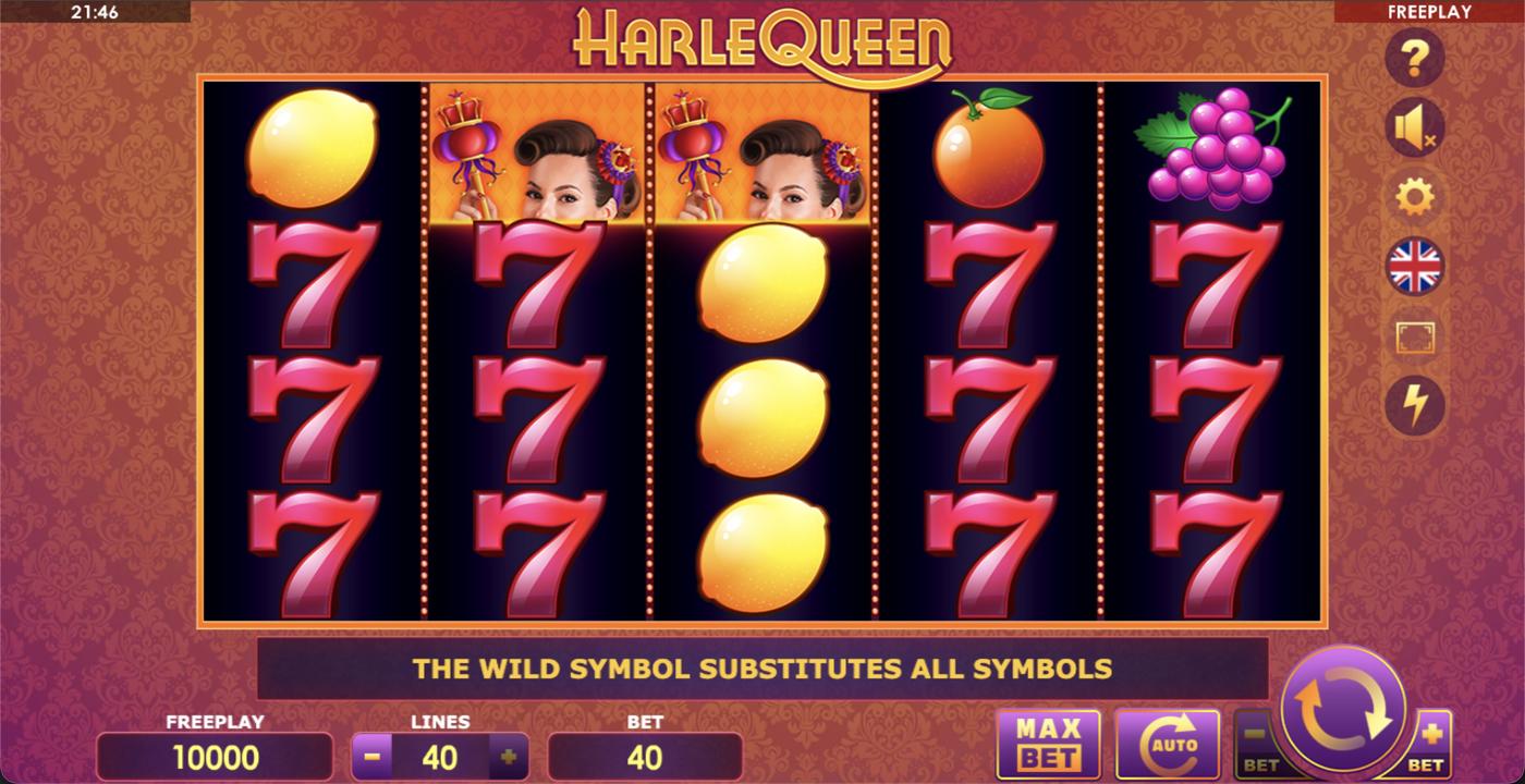 Harle Queen: image of main menu