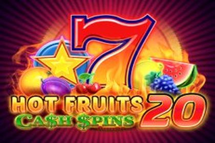 Hot Fruits 20 Cash Spins Online Slot Logo