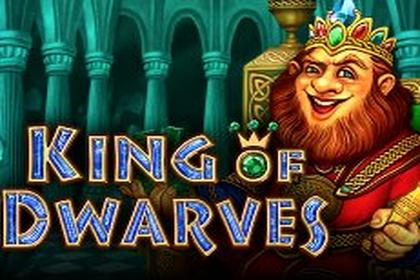 King of Dwarves Online Slot Logo