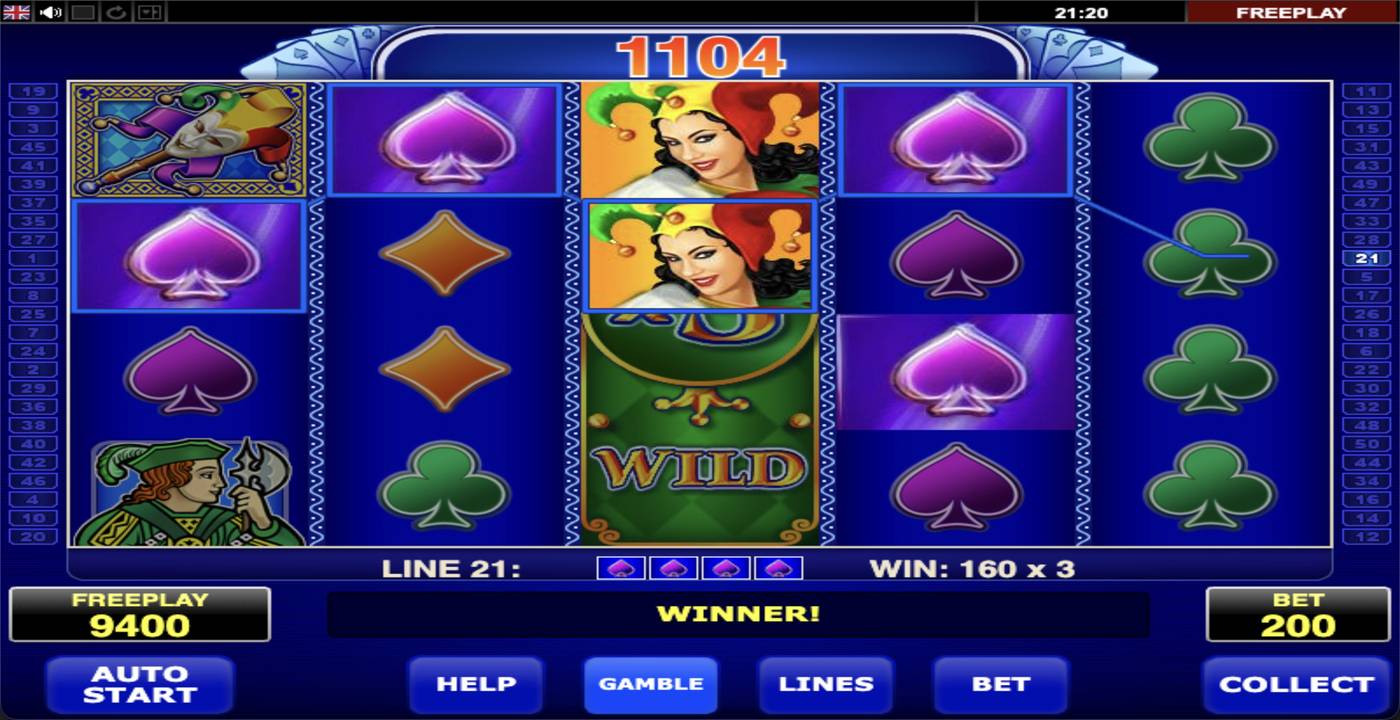 Lady Joker: image of winning