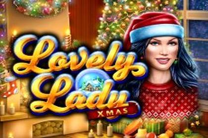 Lovely Lady Xmas Online Slot Logo