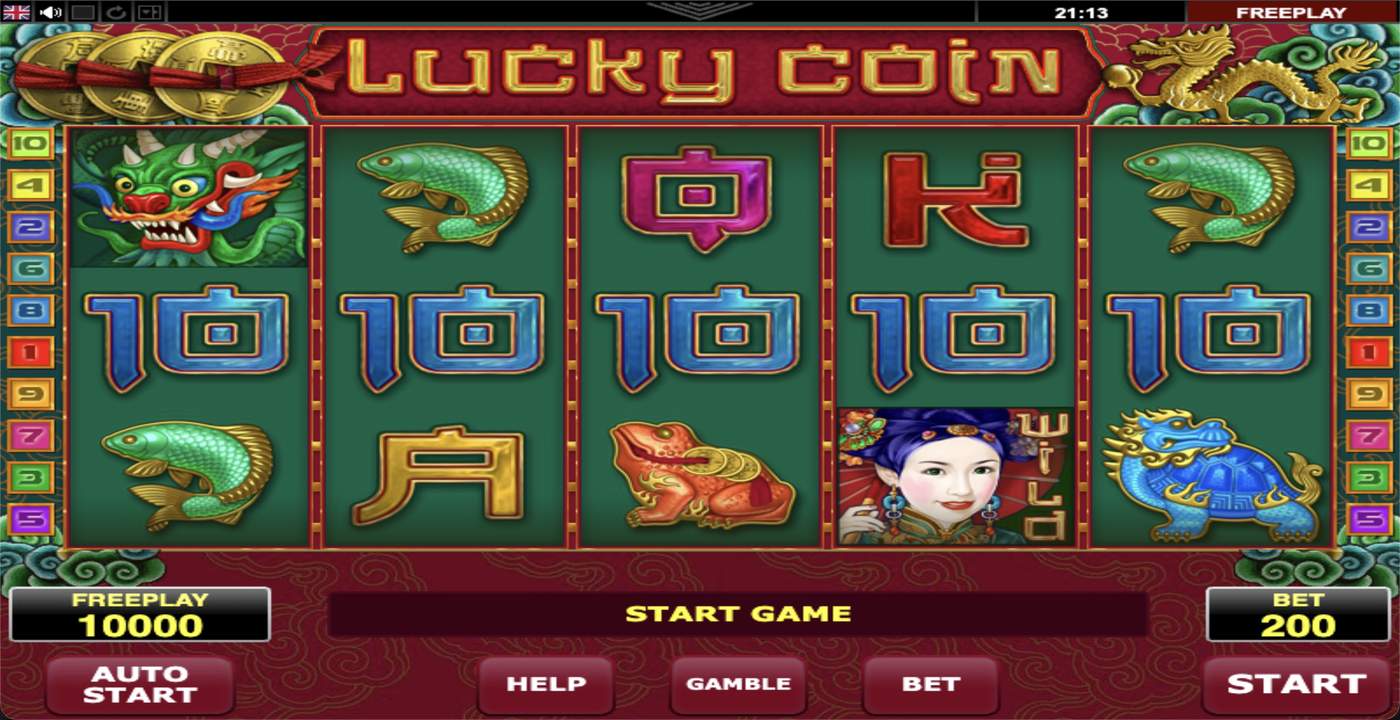 Lucky Coin: image of main menu