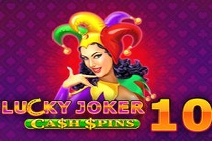 Lucky Joker 10 Cash Spins Online Slot Logo