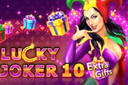 Lucky Joker 10 Extra Gifts Online Slot Logo