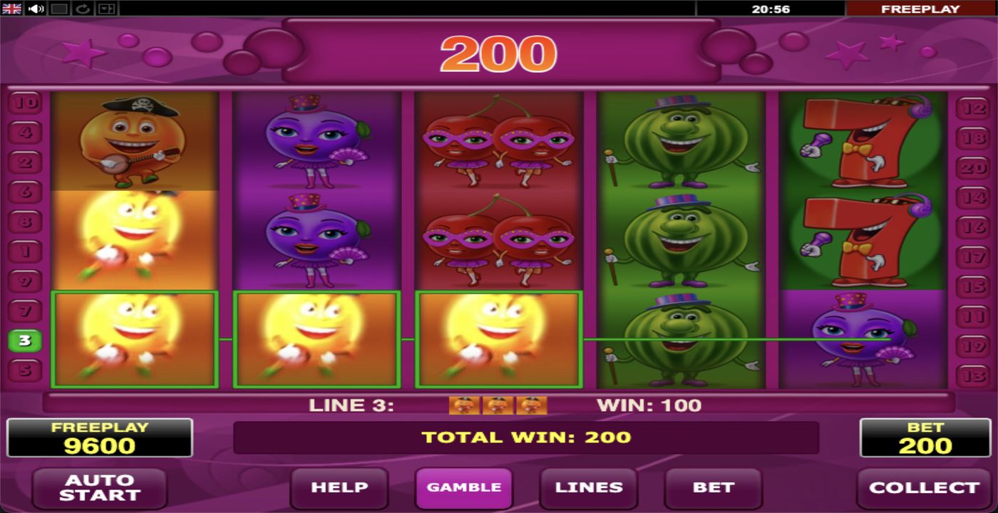 Merry Fruits: image of winning