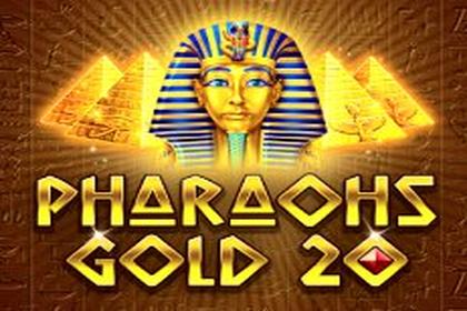 Pharaohs Gold 20 Online Slot Logo