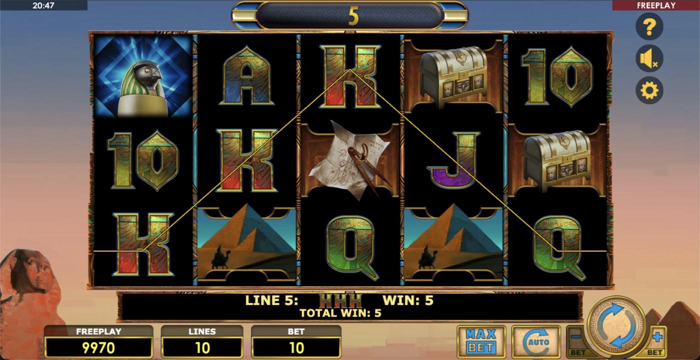 Relic Riches: image of winning