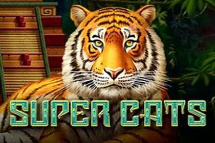 Super Cats Online Slot Logo