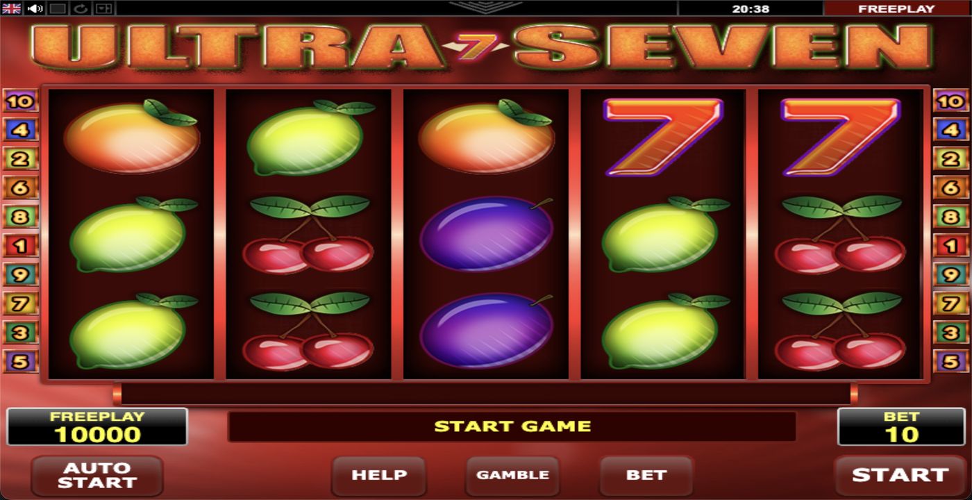 Ultra Seven: image of main menu