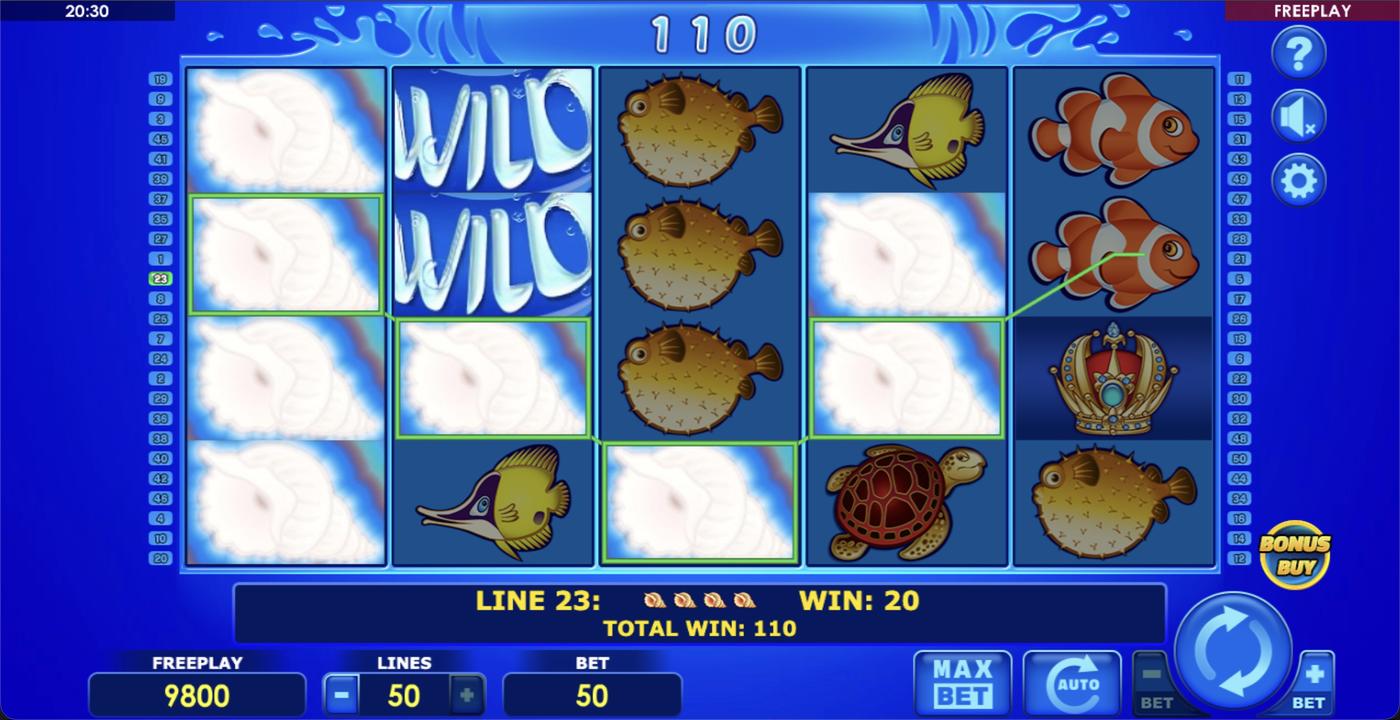 Wild Shark Bonus Buy: image of winning