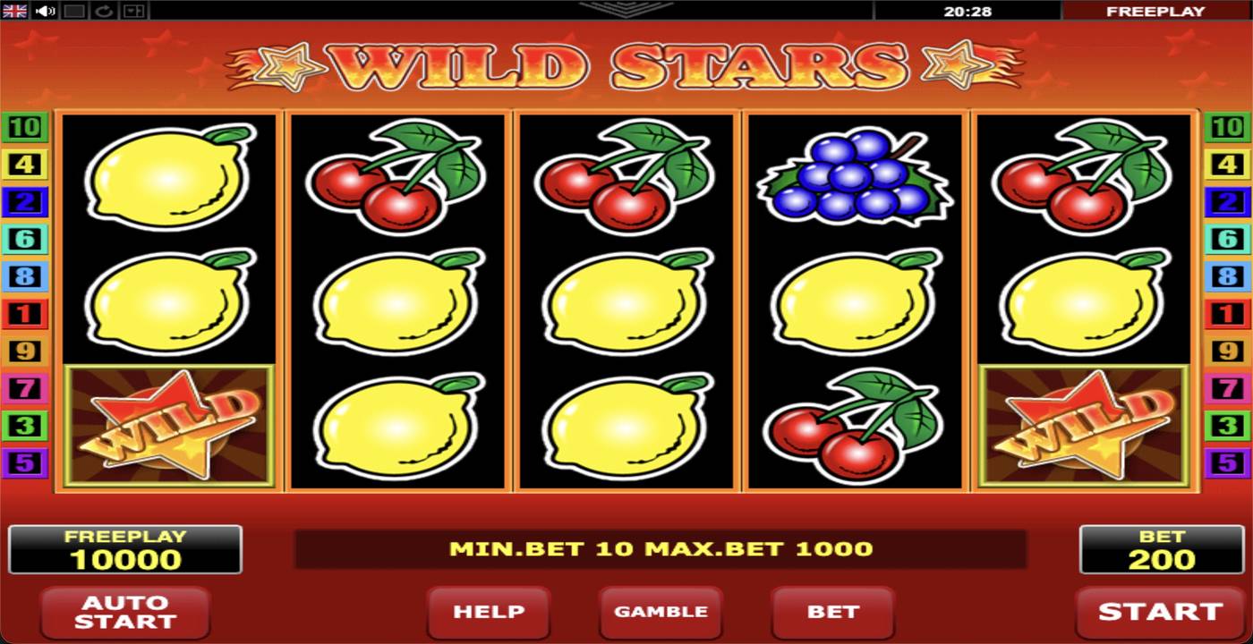 Wild Stars: image of main menu