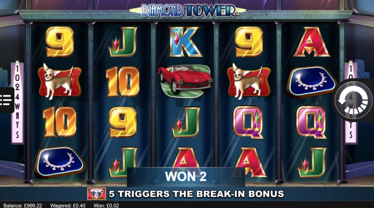 Diamond Tower: image of winning