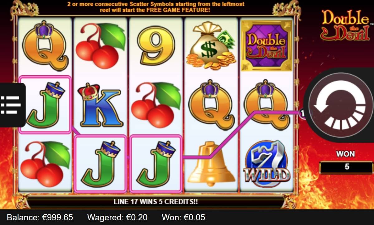 Double the Devil: image of winning