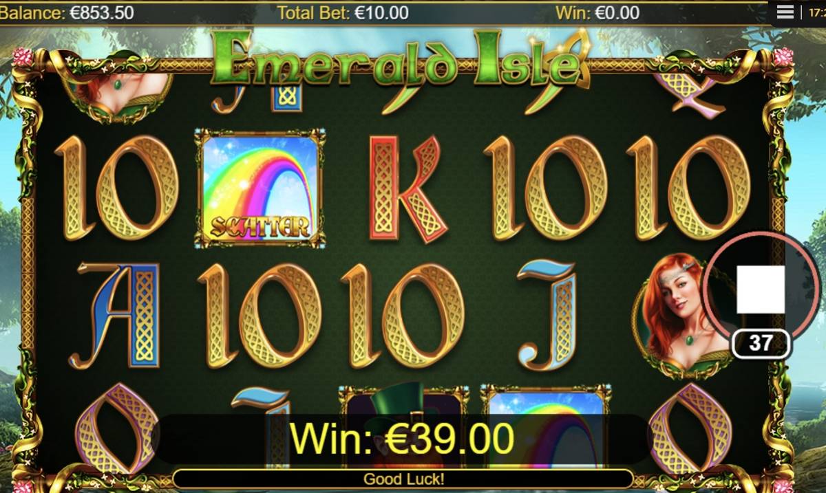 Emerald Isle: image of winning