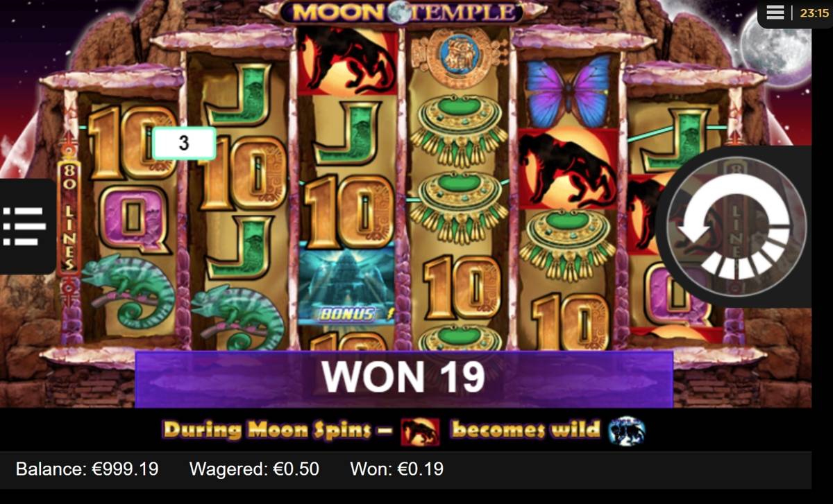 Moon Temple: image of winning