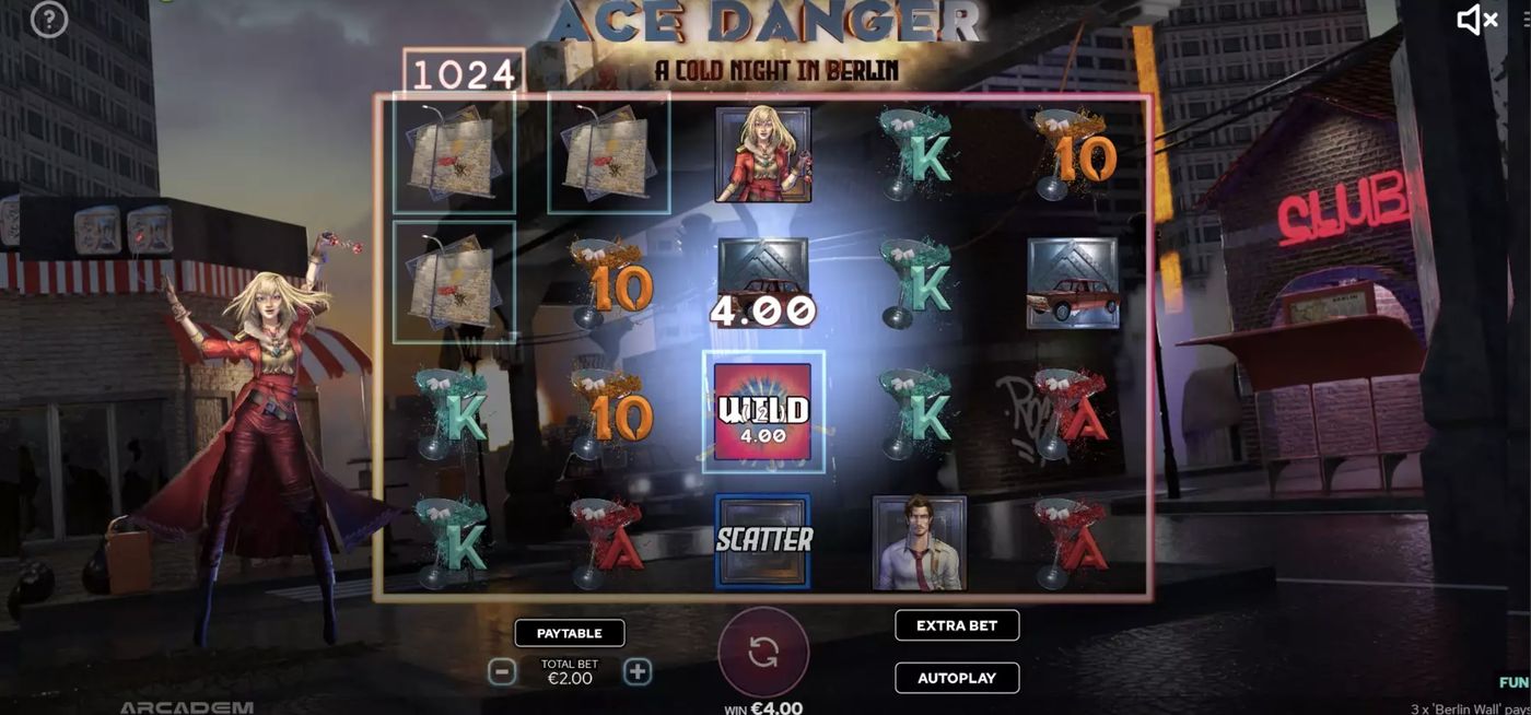 Ace Danger: A Cold Night In Berlin: image of winning